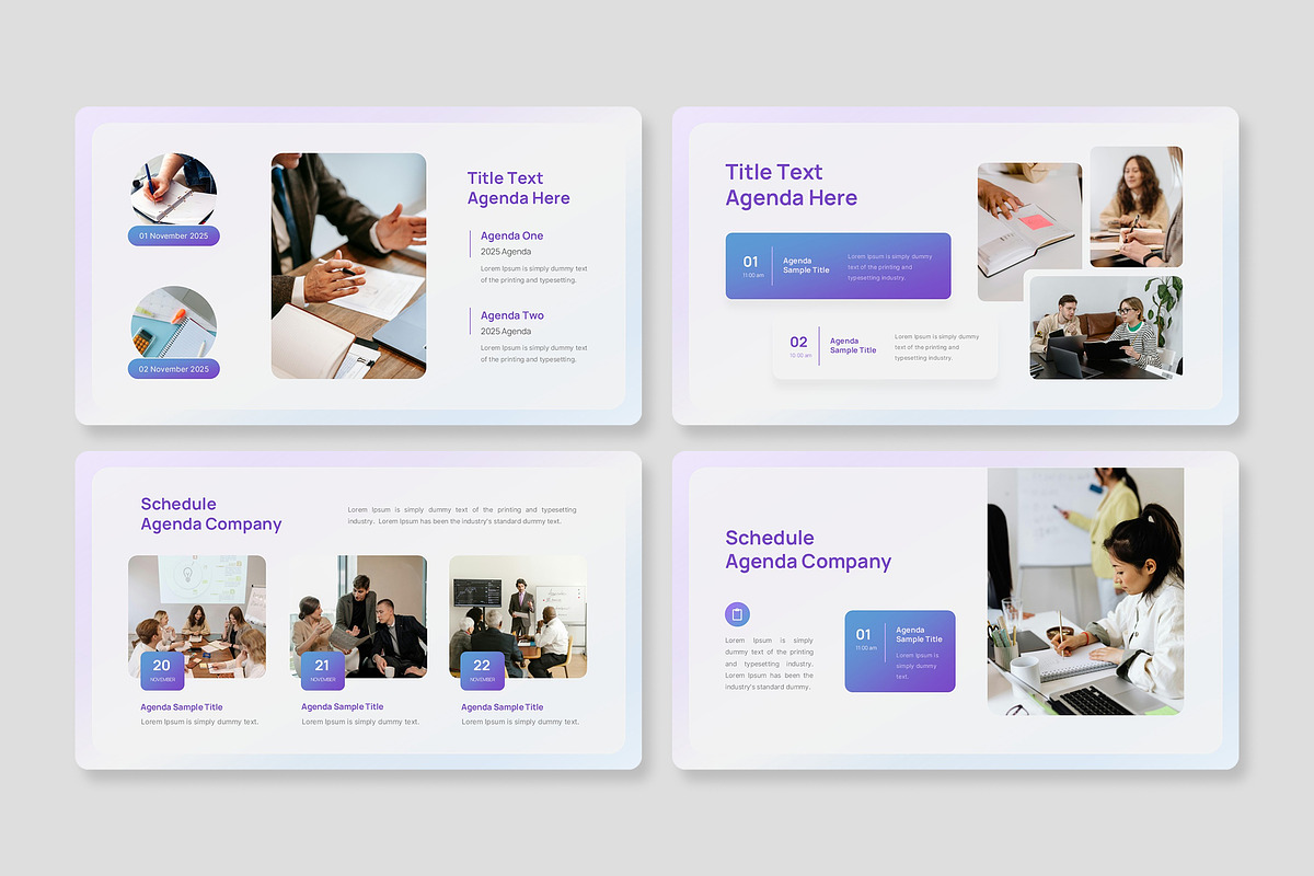 Bizgen - Business Agenda PowerPoint, a Presentation Template by Premast (Photo 2 of 4)