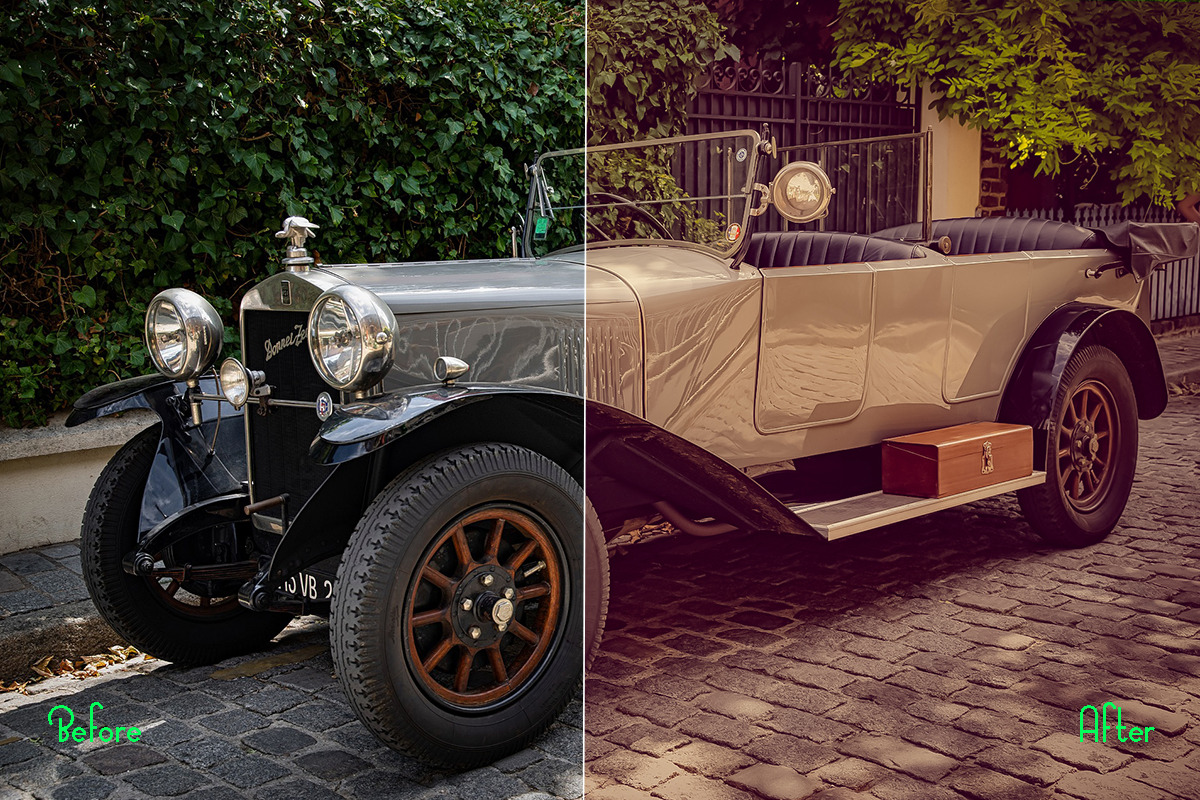 Vintage Photoshop Actions 180 Bundle, an Action Add-On by ARTNEST (Photo 6 of 13)