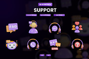 Support 3D Icon, an Object Graphic by Artnivora.Std (Thumbnail 1 of 4)