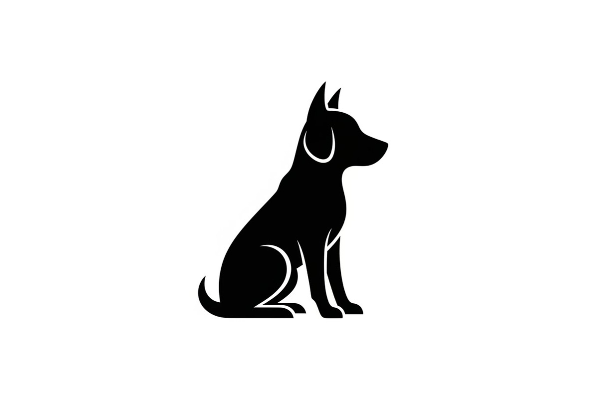 Dog Portrait Silhouette Bundle, an Illustration by jahid234 (Photo 12 of 37)