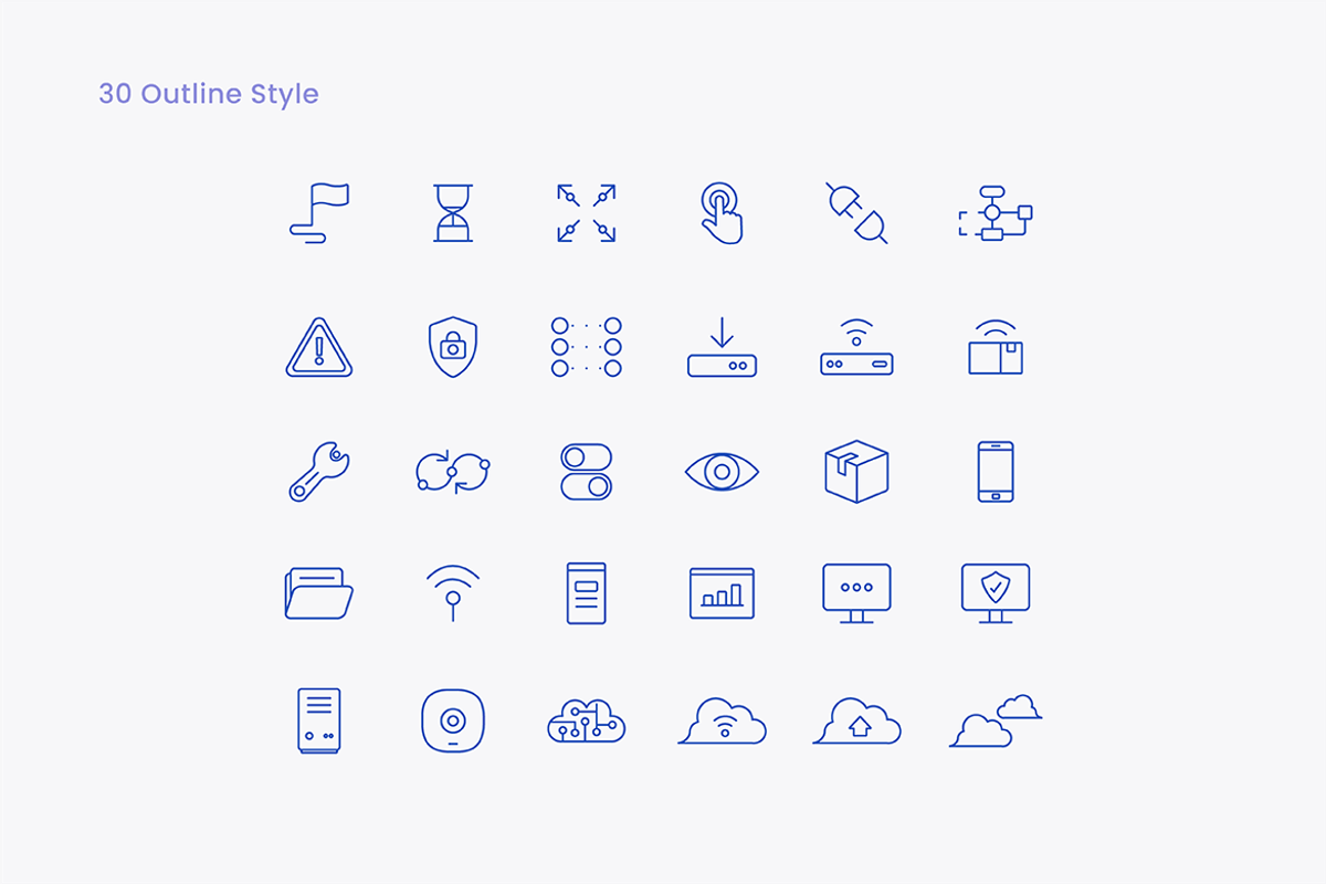 340 Icons Bundle for the Future, a Solid Icon by Jump Studio (Photo 7 of 16)