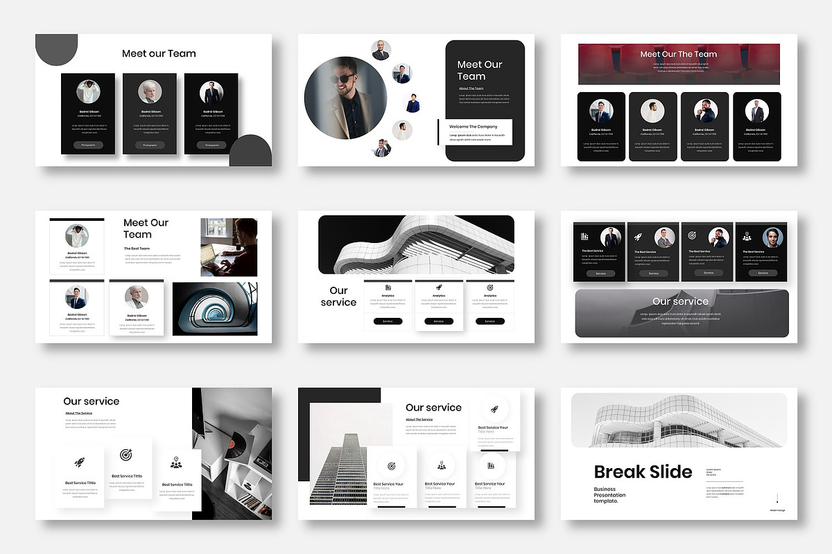 Foreo - Business Google Slide Templa, a Presentation Template by Dens Creative Studio (Photo 3 of 6)