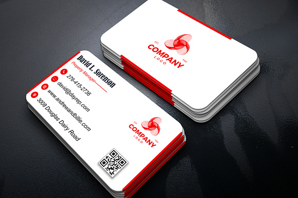 Clean Real Estate Business Card PSD preview 7