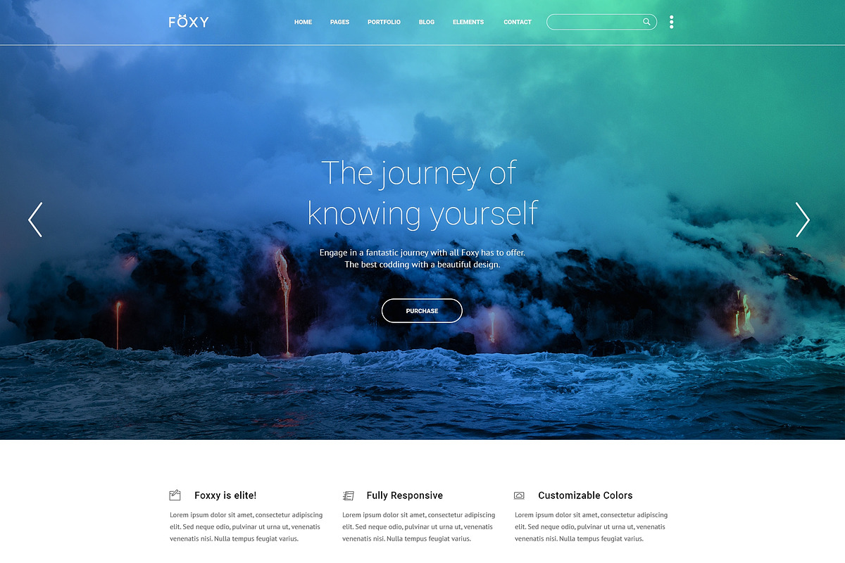 Foxy - Creative WordPress Theme, a WordPress Template by Milo Studio (Photo 7 of 16)
