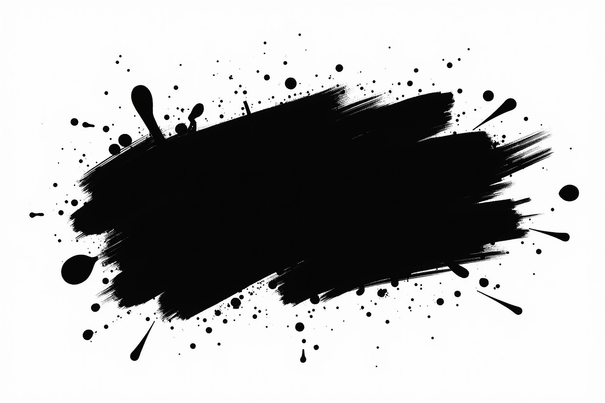 Bold Ink Brush Stroke Bundle, an Illustration by Amazin_art (Photo 4 of 21)