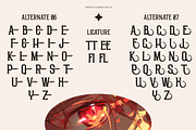 Glathor - Decorative Font, a Font by Flawless And Co (Thumbnail 10 of 10)