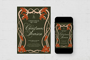Christmas Invitation Template, an Invitation Template by BrandPacks (Thumbnail 2 of 5)