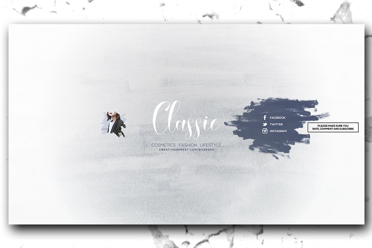 10 Youtube Channel Art Banners vol.4, a Social Media Template by RussGFX (Photo 17 of 17)