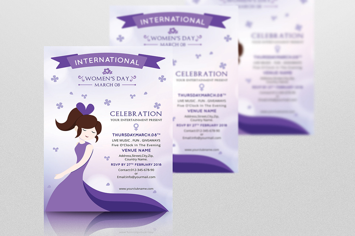 Women's Day Flyer, a Flyer Template by Rimana_Templatehive (Photo 5 of 7)
