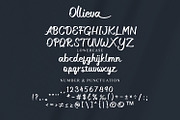 Ollieva Handwritten Script Font, a Script Font by BumbleGraph Studio (Thumbnail 9 of 10)