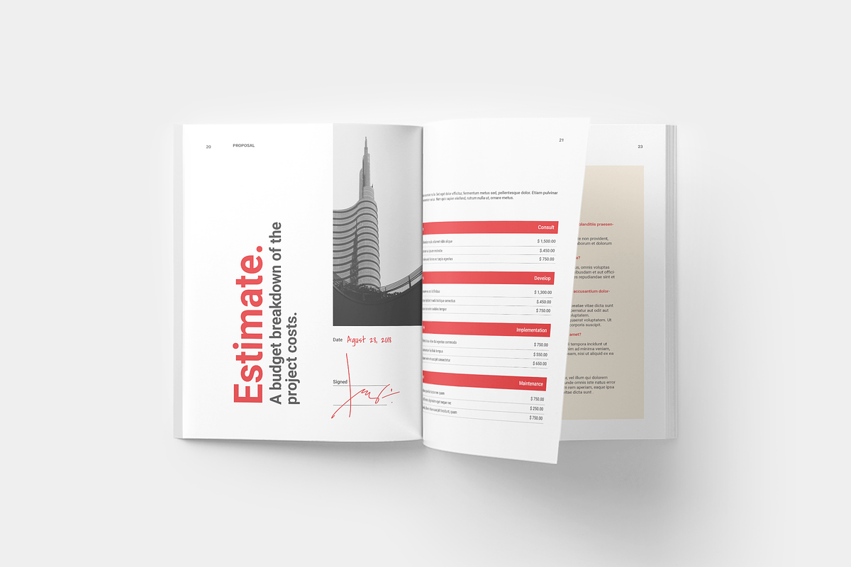 Proposal, a Stationery Template by silukEight (Photo 9 of 10)