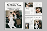 Wedding Newspaper Template, a Brochure Template by BrandPacks (Thumbnail 4 of 4)