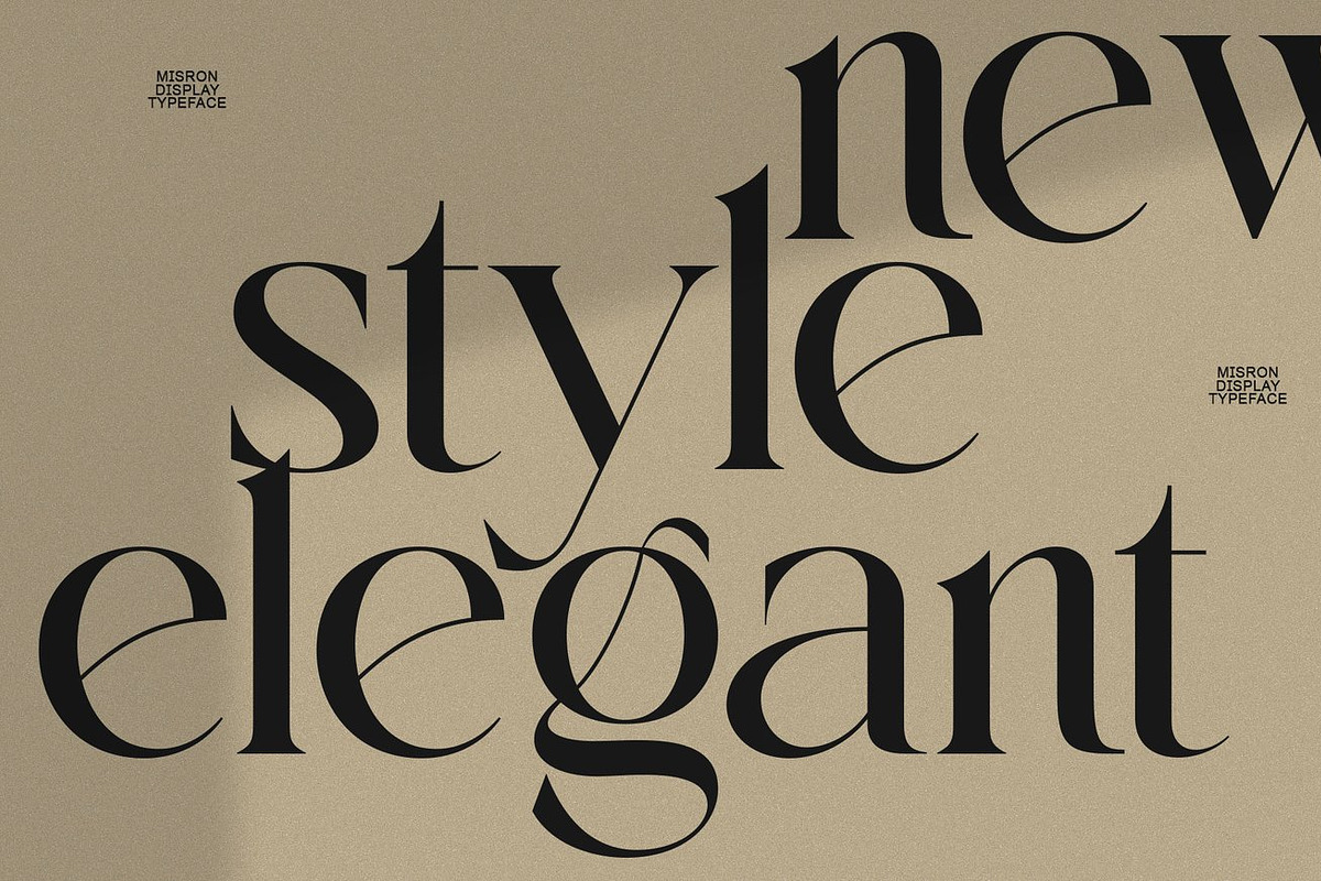 Misstona - Modern Display Font, a Serif Font by Luna Shop (Photo 6 of 11)