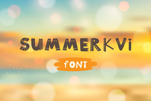 TTF typeface ''Summerkvi''