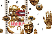 Surreal Fashion - Collage Pack, an Object Graphic by Kaleriia (Thumbnail 4 of 11)