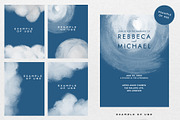Winter Clouds - 10 Watercolor Shapes, a Texture Graphic by Rabbit Heart (Thumbnail 6 of 8)