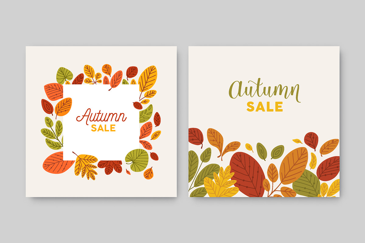 Autumn bundle, patterns, posters, an Animal Illustration by Good Studio (Photo 9 of 15)