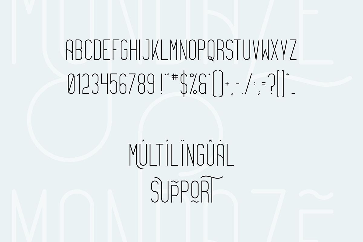 Mondaze Typeface - 4 Weights, a Font by VP Fonts (Photo 9 of 11)