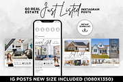 Just listed Instagram Posts Bundle, a Social Media Template by CreativeVinesStore (Thumbnail 5 of 6)
