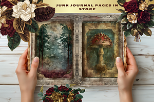 MOODY MEDIEVAL EPHEMERA JOURNAL PACK