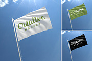 3D Flag Mock-Ups, a Product Mockup by simuradi (Thumbnail 3 of 5)