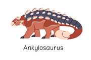 Dinosaurs, big ancient animals set, an Animal Illustration by PaperTrident (Thumbnail 6 of 19)