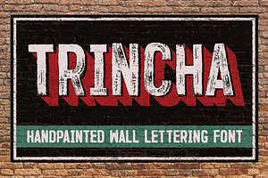 Trincha Typeface