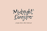Midnight Conjure - A Halloween Font, a Handwritten Font by Beck McCormick (Thumbnail 1 of 10)