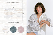Organic lines seamless pattern set, a Pattern Graphic by Momosama Studio (Thumbnail 2 of 5)