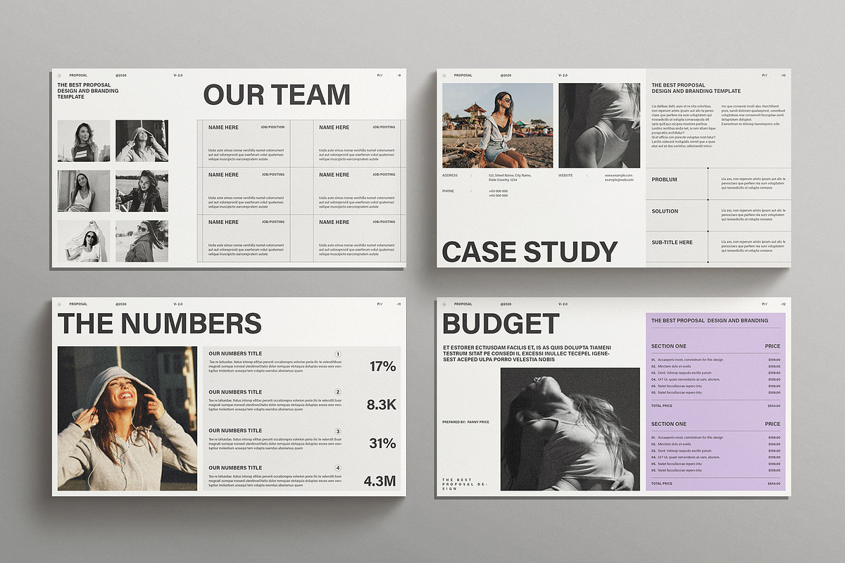 Proposal Presentation Template, a Presentation Template by E-Type (Photo 4 of 5)