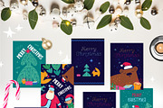 Merry Christmas vector bundle, an Illustration by Brandianna (Thumbnail 8 of 12)