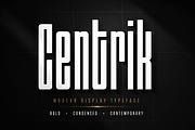 Centrik, a Slab Serif Font by Wow Magic (Thumbnail 1 of 5)