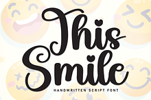 This Smile | Script Font