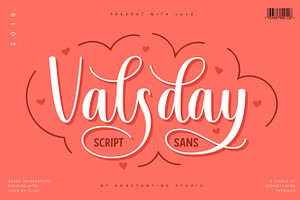 Valsday - Script And Sans Serif