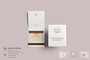 Matchbook Mockup, a Packaging Mockup by Akaimockup (Thumbnail 1 of 5)