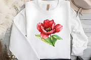 Spring Clipart Tulips Clipart, an Illustration by DreamCafeArt (Thumbnail 4 of 5)