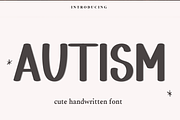 Autism, a Script Font by InermediaSTUDIO (Thumbnail 1 of 7)
