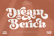 Dream to Berich Modern Bold Serif, a Serif Font by zeenesia (Thumbnail 14 of 19)