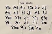 Fusing – Bold Blackletter Simplicity, a Blackletter Font by Sign Studio (Thumbnail 10 of 12)