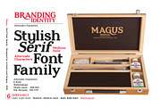 Magus - Serif font family, a Serif Font by Artistic & Unique (Thumbnail 13 of 15)