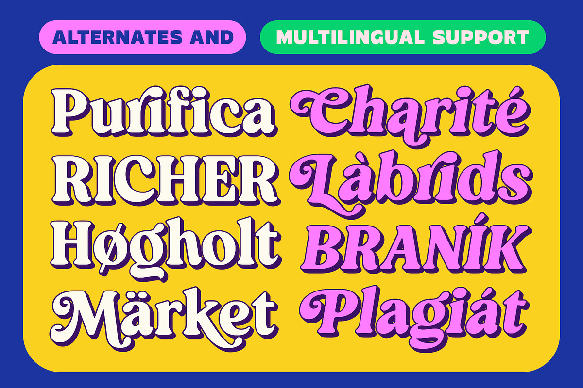 TNSC Thrave - Display Pop Serif, a Serif Font by The Native Saint Club (Photo 10 of 13)