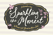 Sparkling Moment - Script Font, a Handwritten Font by agnyhasyastudio (Thumbnail 1 of 18)