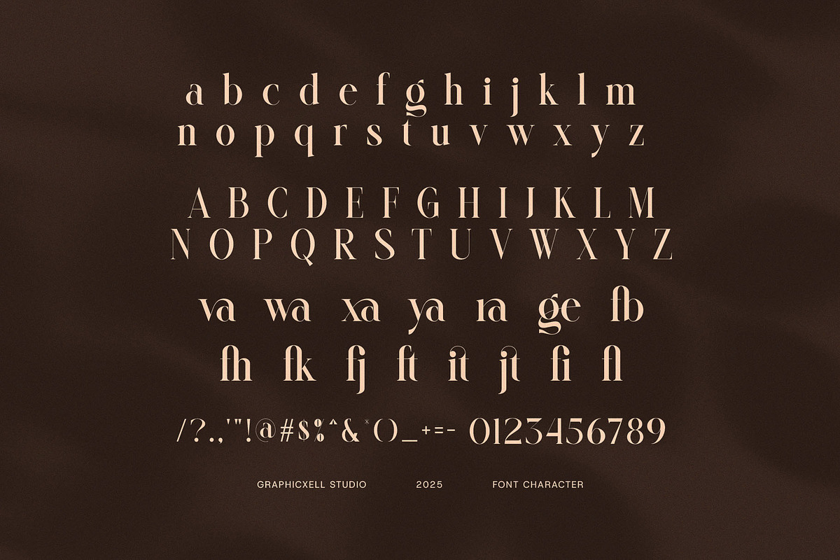Graget Elegant Serif Font, a Serif Font by Graphicxell (Photo 8 of 8)