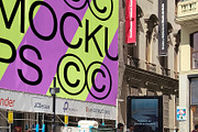 Street Corner Billboard B009, an Advertising Mockup by CC Mockups (Thumbnail 3 of 5)