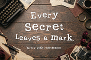Graviots Fragmented - Broken Letters, a Serif Font by HypeWorksCo (Thumbnail 4 of 12)