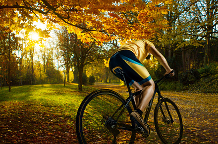 Bike at the summer sunset on the, a Sports & Recreation Photo by Volodymyr Melnyk