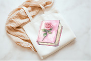 Pink Coquette Mother's Day Clipart, an Illustration by Watercolor design (Thumbnail 8 of 10)