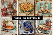 Favorite Foods Vintage Junk Journal, a Background Graphic by PrintHaven Designs (Thumbnail 4 of 10)