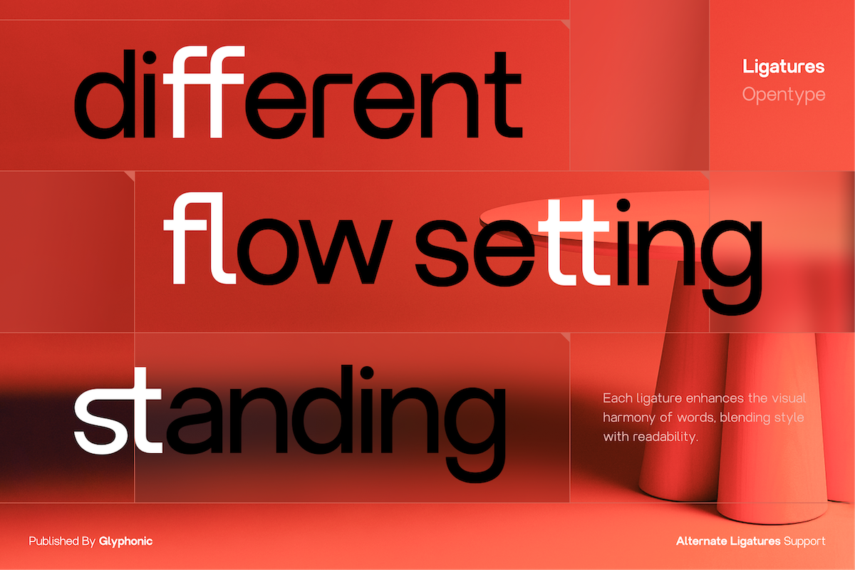 GC North Sans - Neo Modern Sans, a Sans Serif Font by Glyphonic (Photo 6 of 15)