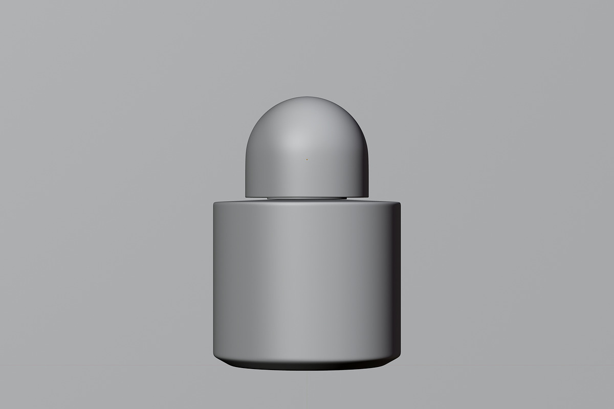 50ml Perfume Glass Bottle 3D Model, an Object 3D Model by Akebareee (Photo 10 of 11)
